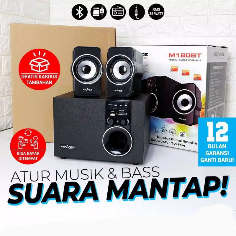 Speaker advance M180BT / SPEAKER BLUETOOTH/SPEAKER MEGA