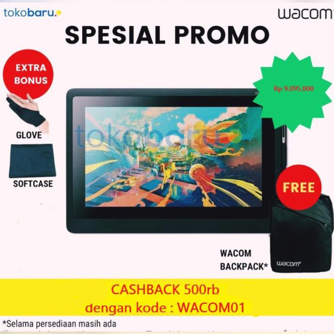 New Wacom Cintiq 16HD / Cintiq 16 Venus garansi resmi