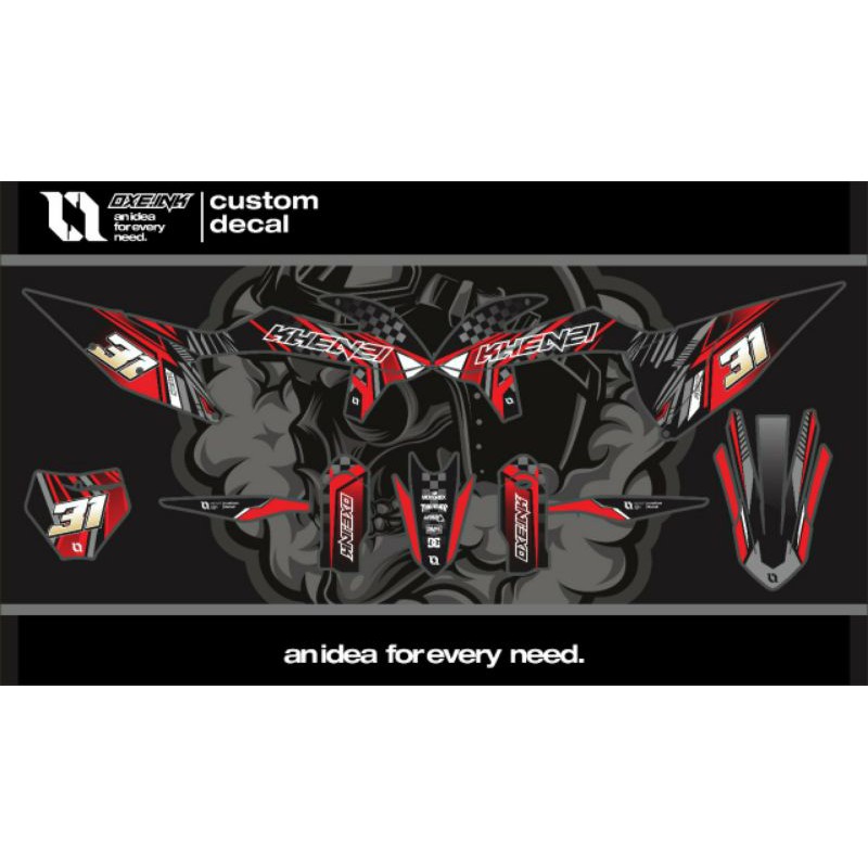 Decal ktm sx 250cc 2020