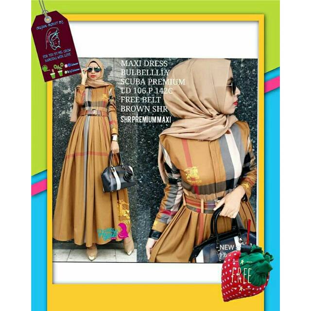 Maxy Dress Bulbelly Ori SHR