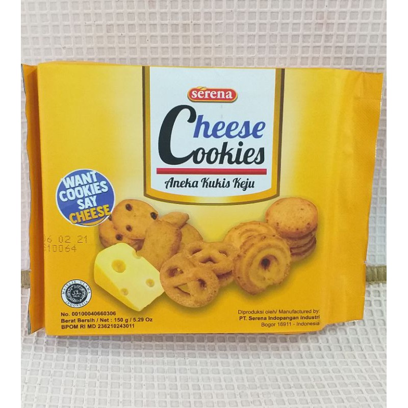 

Serena Cheese Cookies 150gr