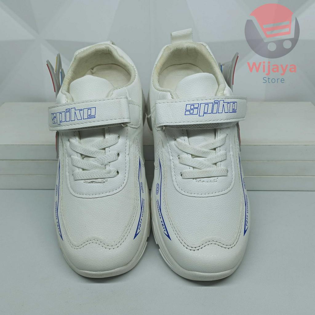 Sepatu Sneakers Anak TK SPIKE ZL 7893 Fashionable dan Praktis dengan Perekat Cocok untuk Anak Cowok