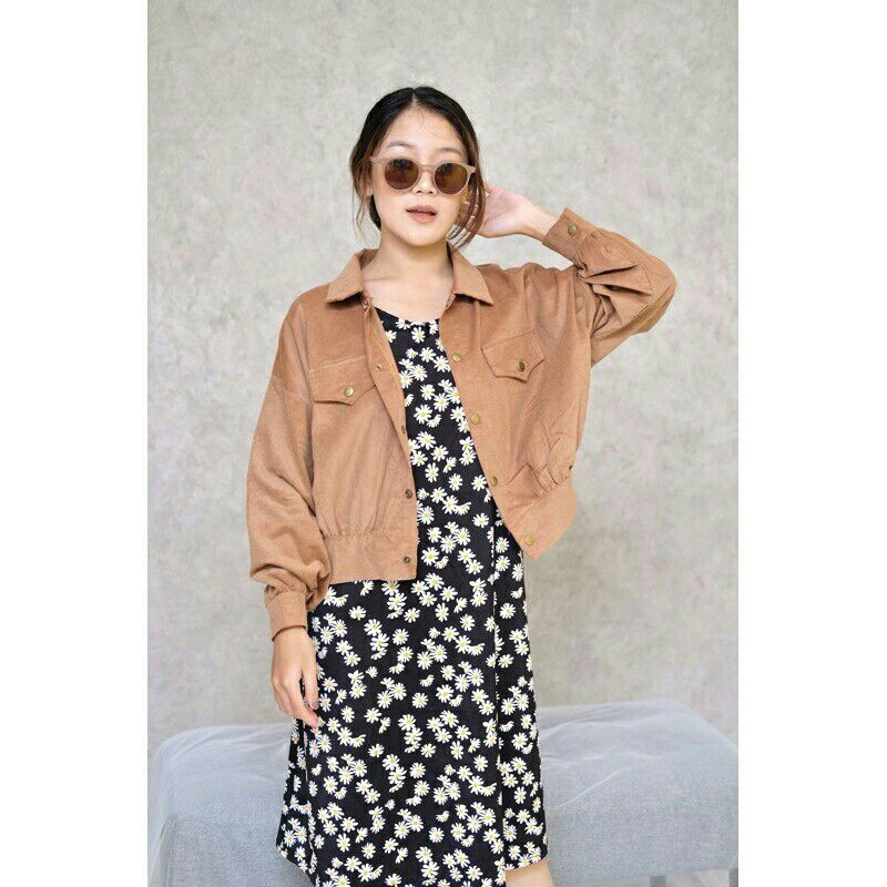 Corduroy Jacket by Edmee outfit