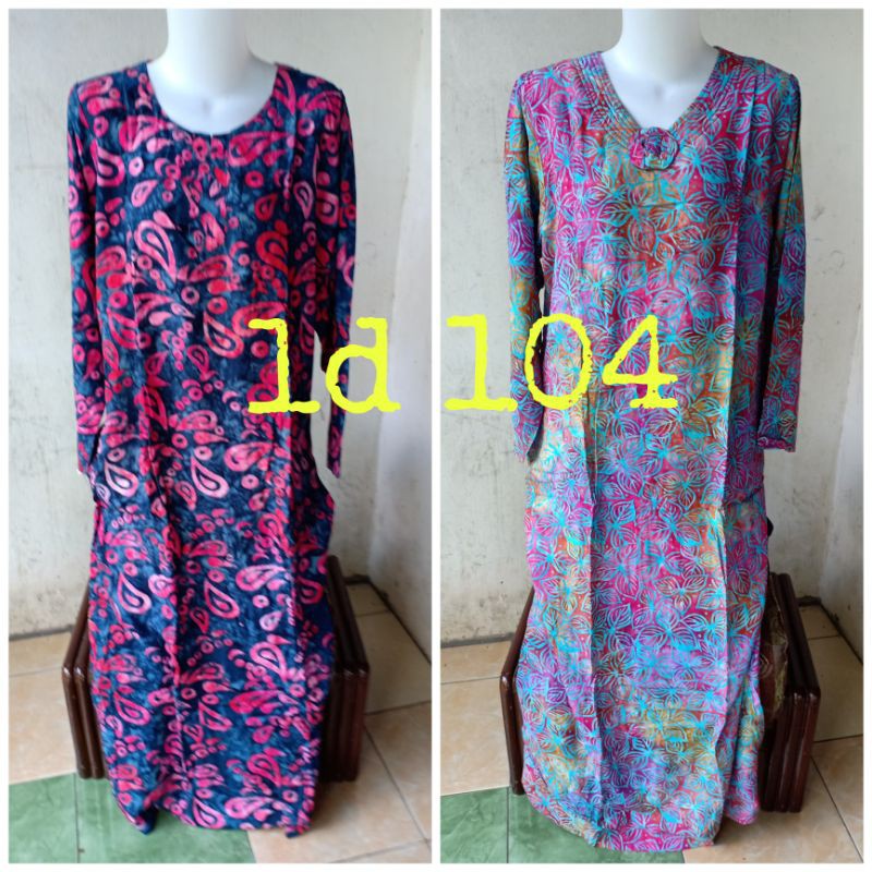 Daster longdres muslimah Batik Anita