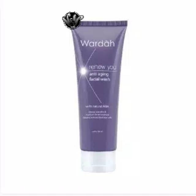 WARDAH RENEW YOU ANTI AGING FACIAL WASH/WARDAH/  WARDAH FACIAL WASH / SABUN MUKA / SABUN MUKA WARDAH