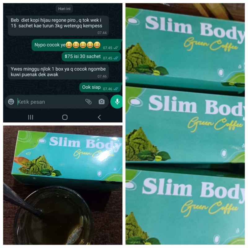 

Slim Body Green Coffe Isi 30 sachet