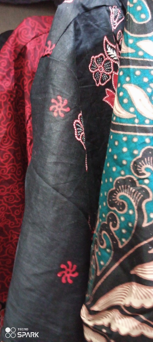 Nailo Batik Hrb026 Kenongo Kemeja Tosca Pendek Pekalongan Padi M L Xl Sogan Tulis Halus Kemeja Batik