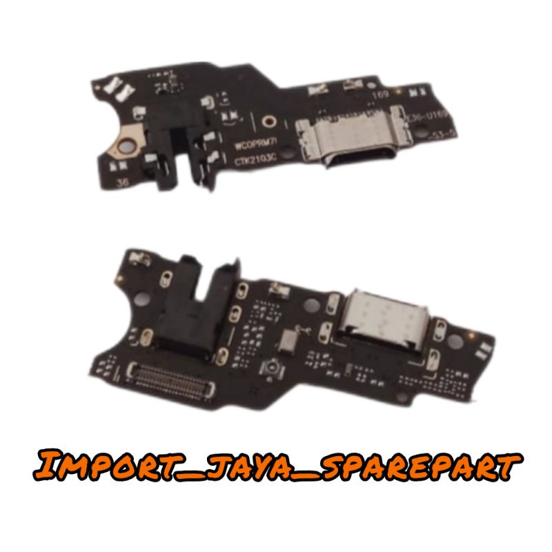 FLEXIBLE CHARGER / KONEKTOR + MIC REALME 7i / REALME C17 2020ORIGINAL