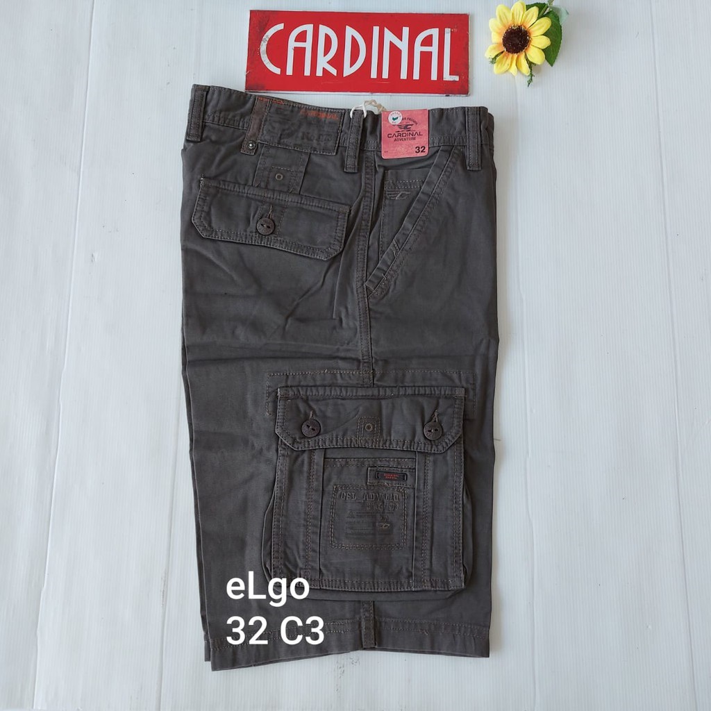 BB 32- C KPL CARDINAL KEMPOL CASUAL Celana Pendek Kempol Fashion Pria Brand Kekinian