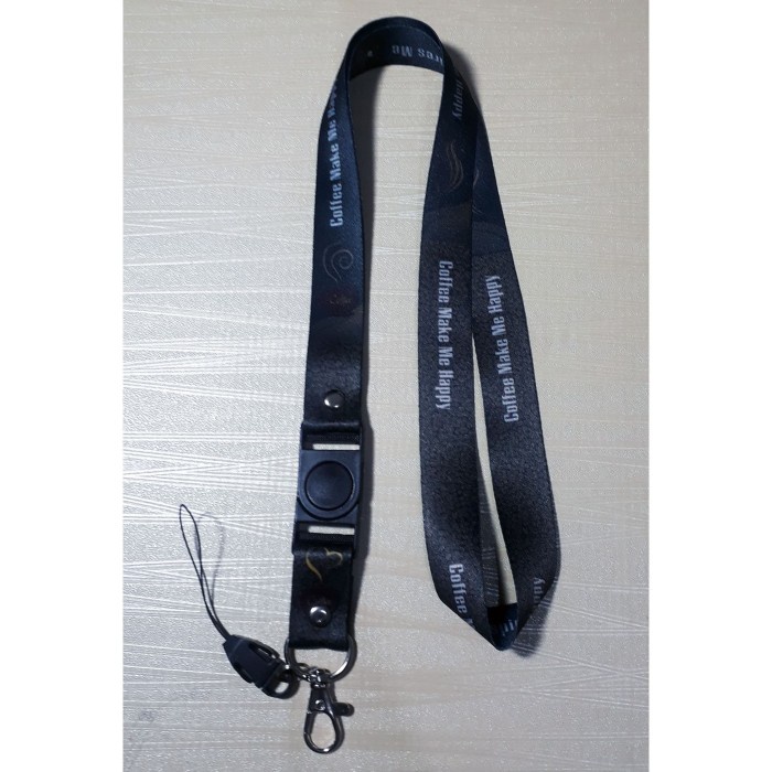 

Aman Coffe Lovers Gantungan Lanyard Tali Id/Straphp/Flashdisk/Keychain Bergaransi