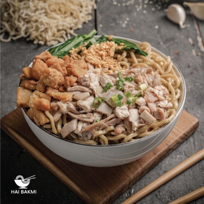 

Hai Bakmi - Bakmi Ayam Kampung / Bakmi Ayam Pek Cam Kee Frozen [Non Halal] - Hai Bakmi