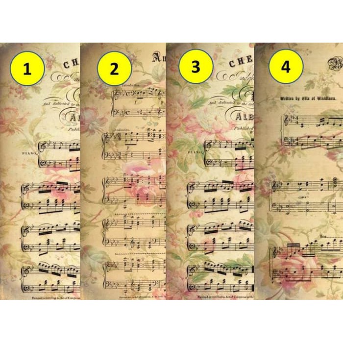 Kertas Scrapbook - Vintage Music_NO Design