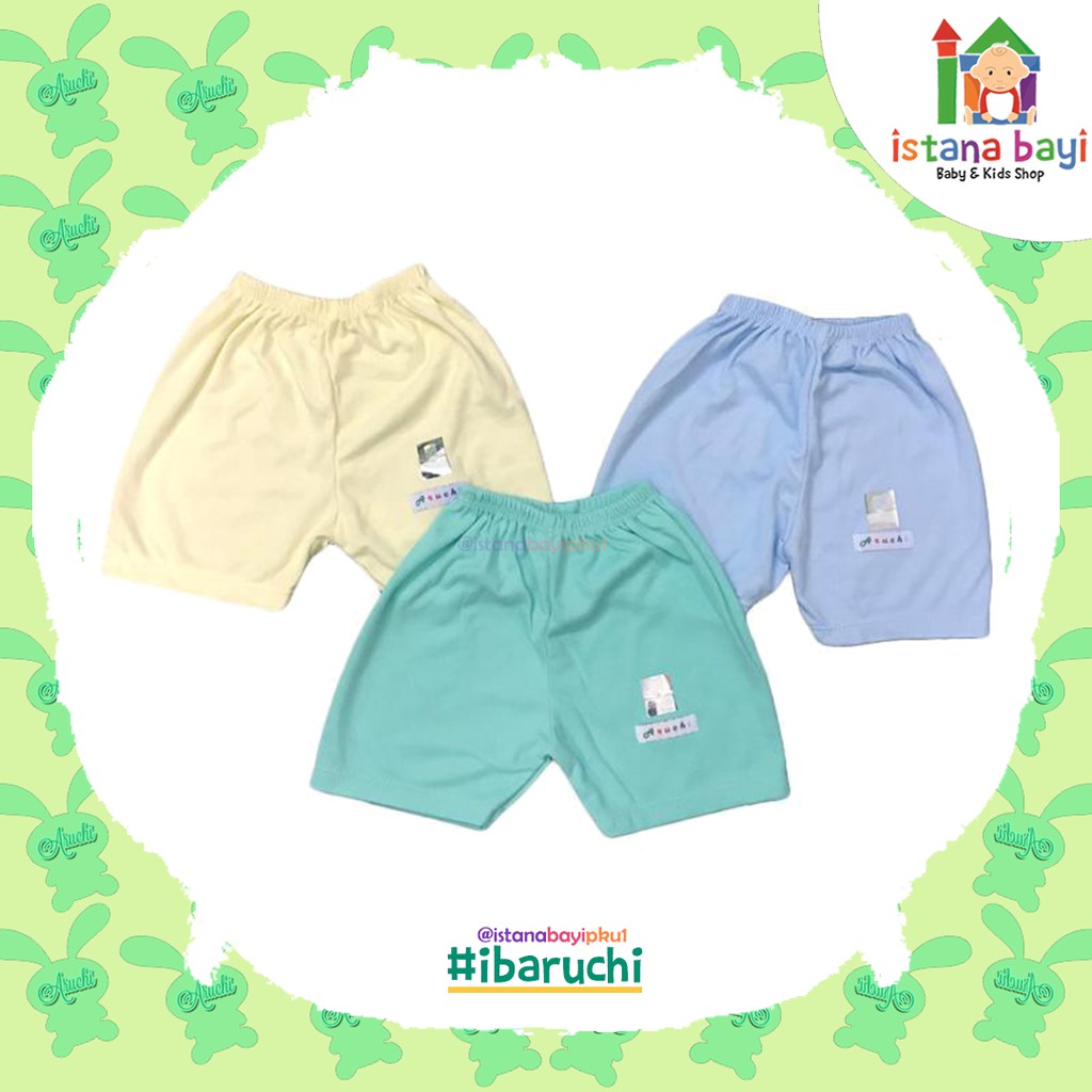 Aruchi Celana Pendek - Warna Newborn/Celana bayi/celana anak murah