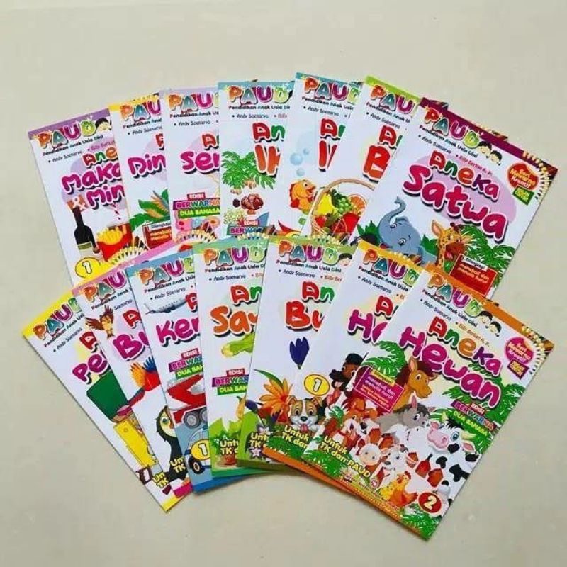 BUKU MEWARNAI DAN BELAJAR MENULIS. READY