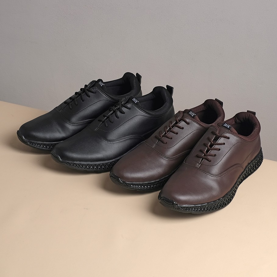 GARRICK BROWN |ManNeedMe x Jack| Sepatu Oxford Pria | Pantofel Formal