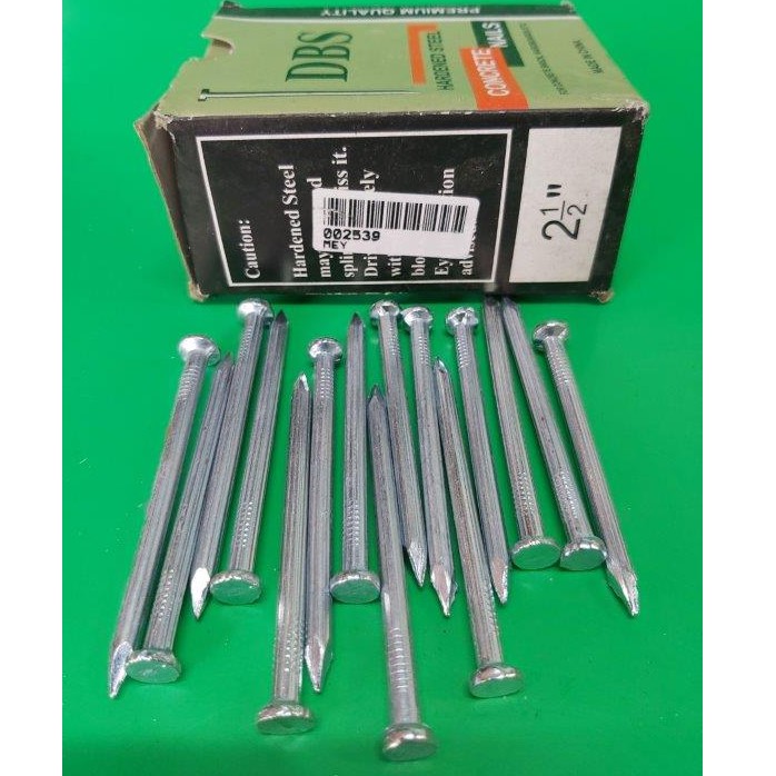 Paku Beton 2.5 inchi Galvanis Paku Beton 2.5 Inch