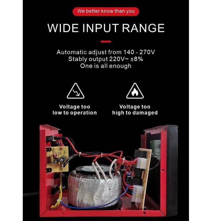 stabilizer digital SVR-104 SERI 500VA/1000VA/1500VA/2000VA/3000VA/5000VA automatic voltage