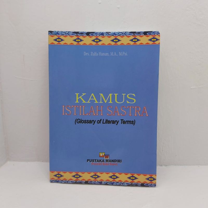 

Kamus Istilah Sastra - Glosary of literaty terms