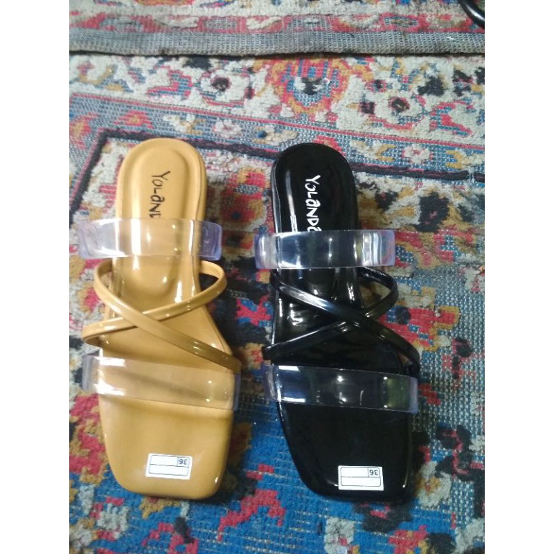 sandal heels kaca