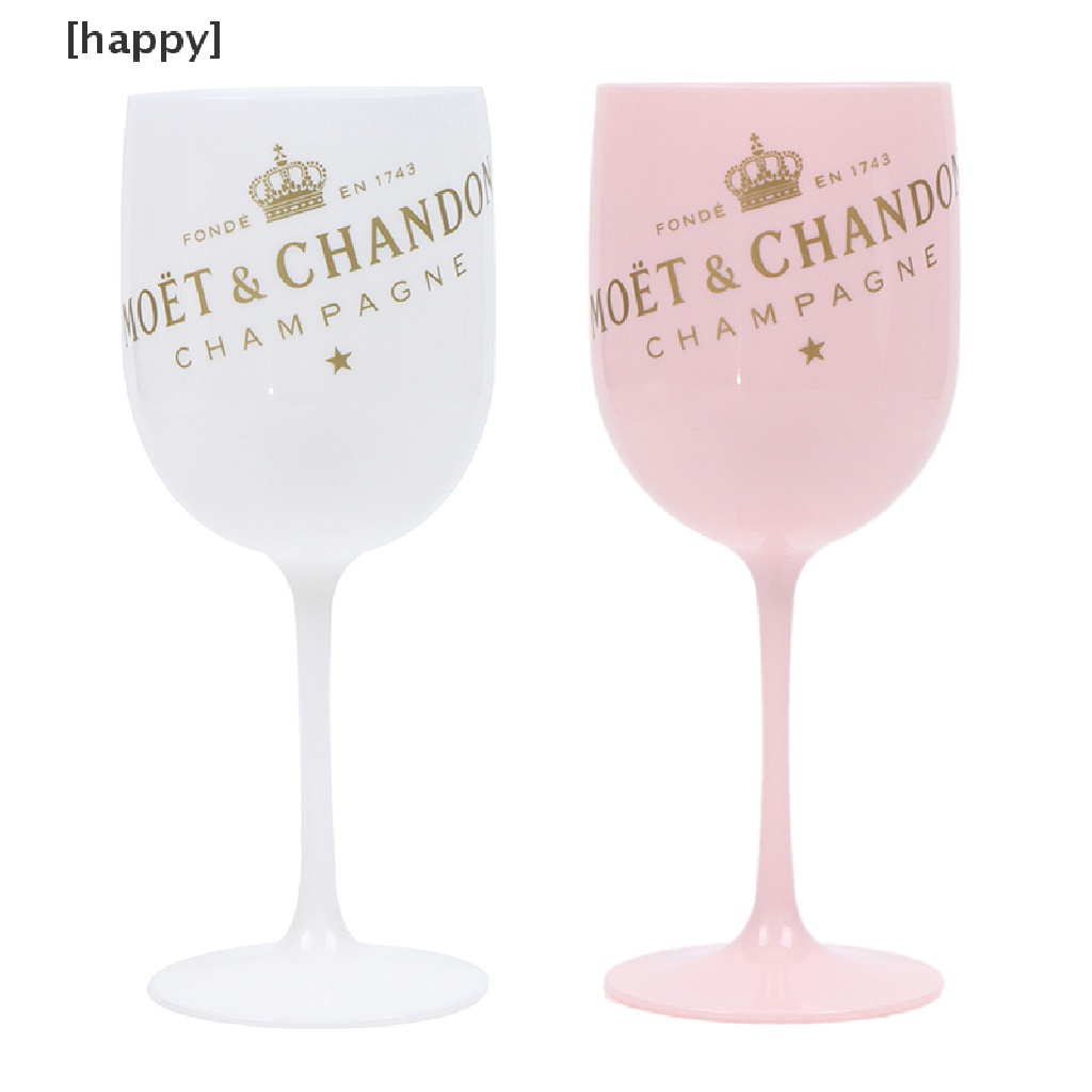 Gelas Champagne Dan Wine Warna Putih Untuk Pesta