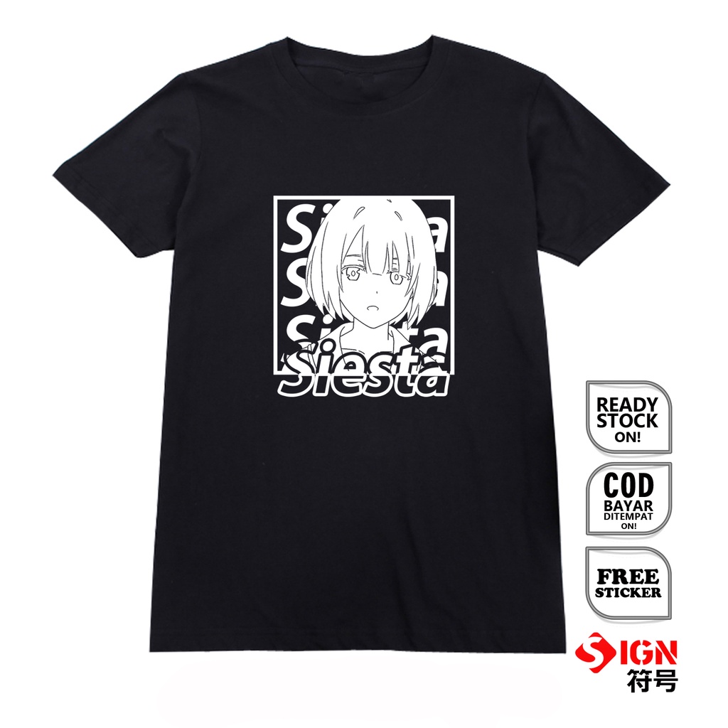 KAOS WAIFU ANIME MANGA GREAT DETECTIVE SIESTA TANTEI WA MOU SHINDEIRU THE DETECTIVE IS ALREADY DEAD DAYDREAM MA'AM BAJU JEPANG JAPAN CULTURE COSPLAY WIBU OTAKU SPES MIA WHITLOCK  NAGISA NATSUNAGI ALICIA KIMIHIKO KIMIZUKA CHARLOTTE ARISAKA SIGN CLOTH