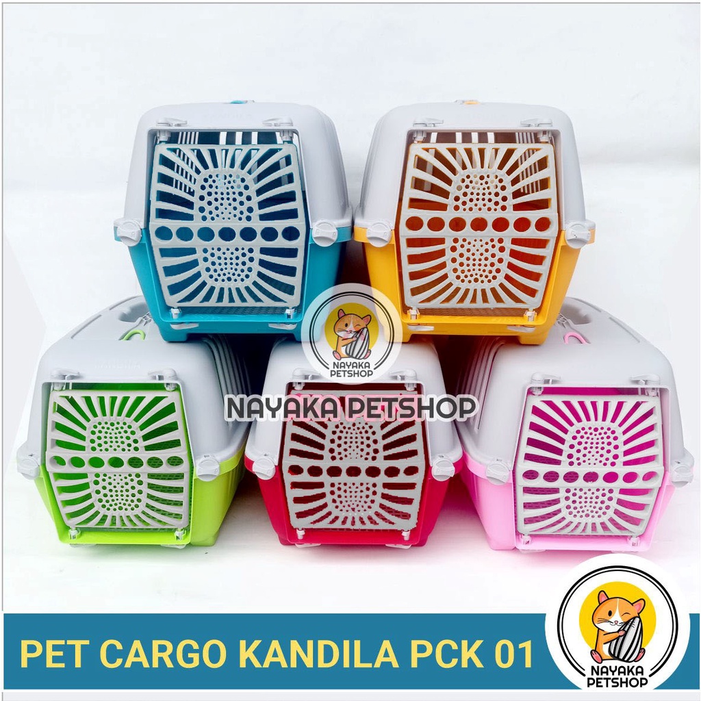 Kandila PCK 01 Pet Cargo Kucing Pet Carrier Murah Travel Musang