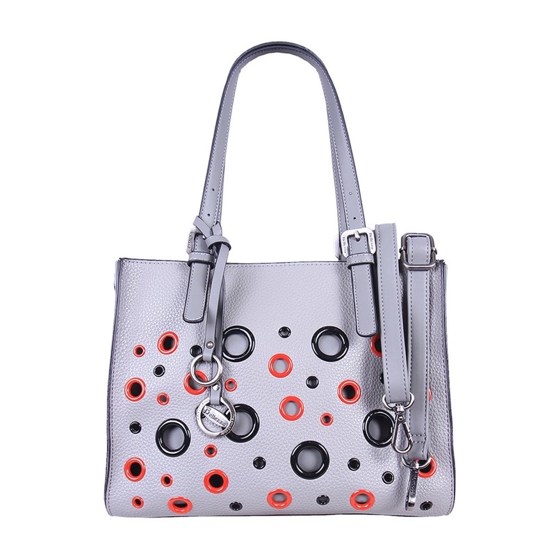 Mini tote bag belleza 2in1 grey