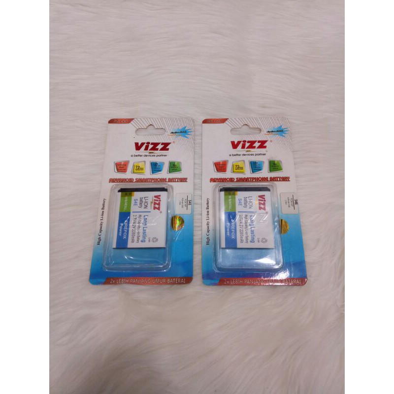 BAT BATERAI BATTERY BATT VIZZ DOUBLE POWER ADVAN S4E/S4J 2200MAH