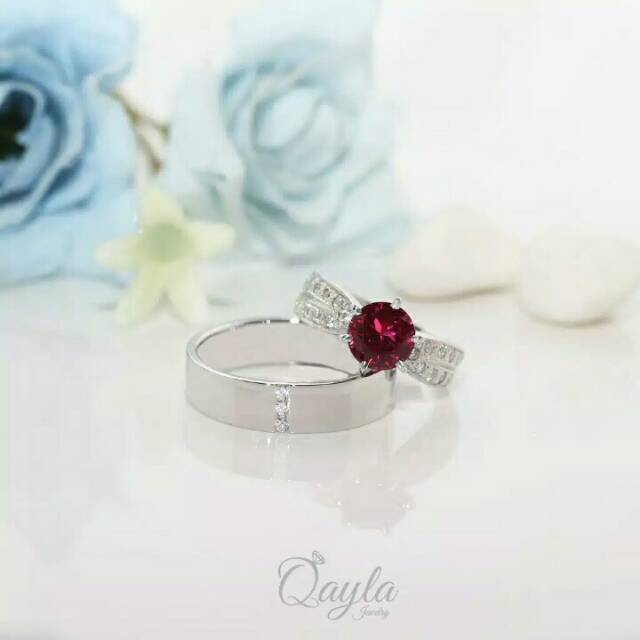 Cincin nikah palladium cincin nikah silver cincin nikah ku
