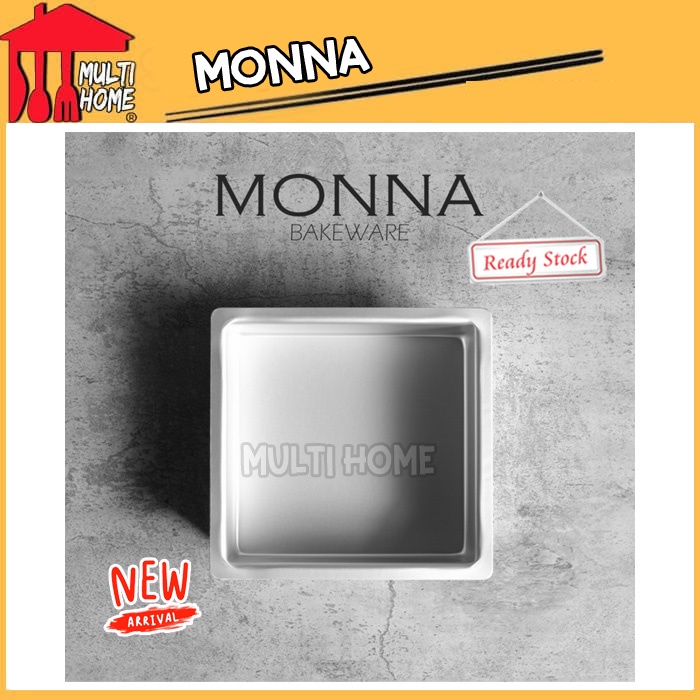 Loyang Deep Square Pan 20 cm Monna Bakeware