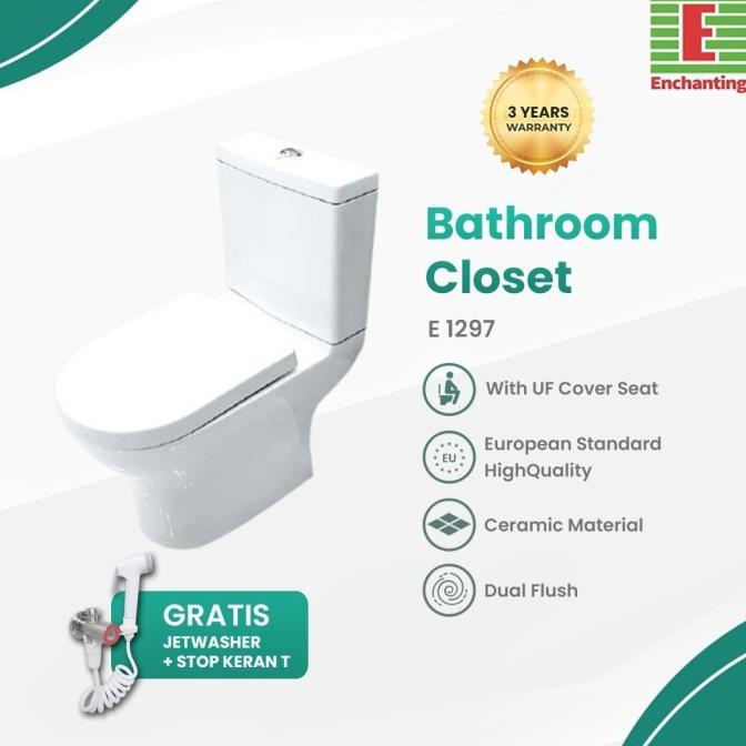 TOILET / KLOSET DUDUK EUROPE ENCHANTING E1297 . DSS3645CE