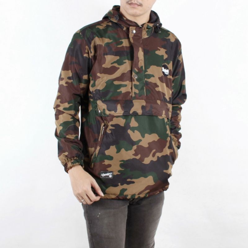 JAKET ARMY CAGOULE WANGKER'S CAMO ORIGINAL