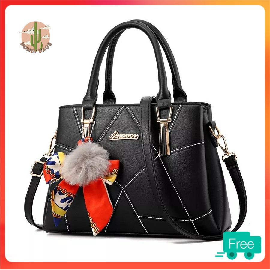 Tas Wanita grosir Terbaru Lavoga  - Tas ibu kondangan ala korea masa kini- 2in1/TAS IBU.Tas wanita B