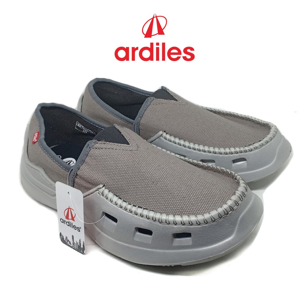 Sepatu Ardiles Pria Abu Original Ardiles - Sepatu Ardiles Pria Pasadena