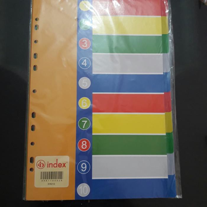 

Divider/Pembatas Kertas Index Folio