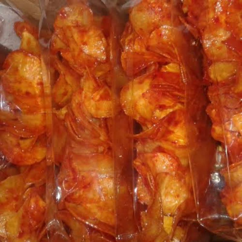 100gr  keripik kripik singkong balado doyen anjay khas padang minang murah