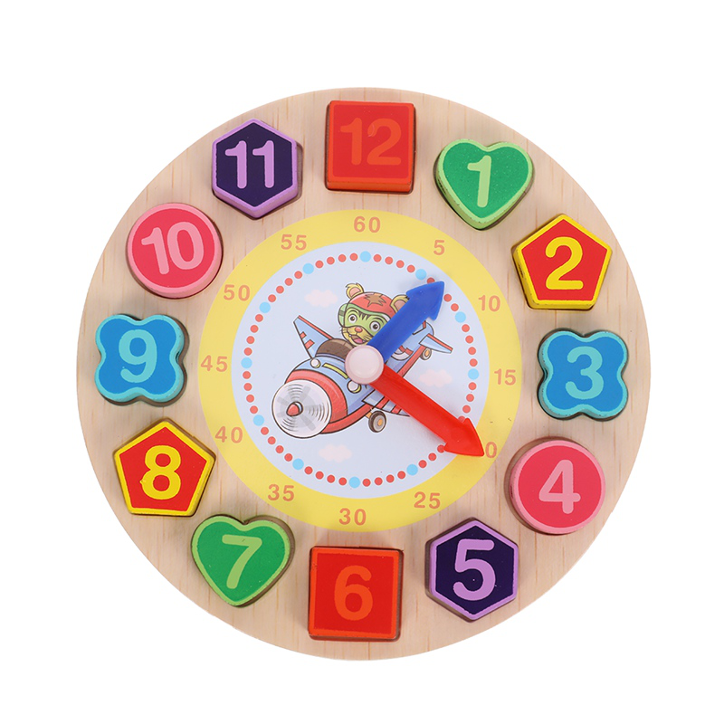 shape sorting clock