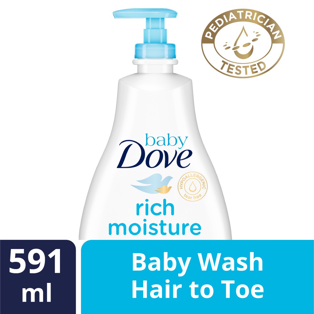 Promo Harga Dove Baby Hair to Toe Wash Rich Moisture 591 ml - Shopee