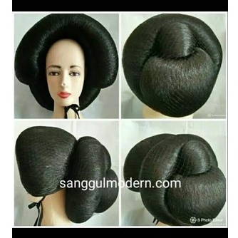 sanggul wig jawa solo