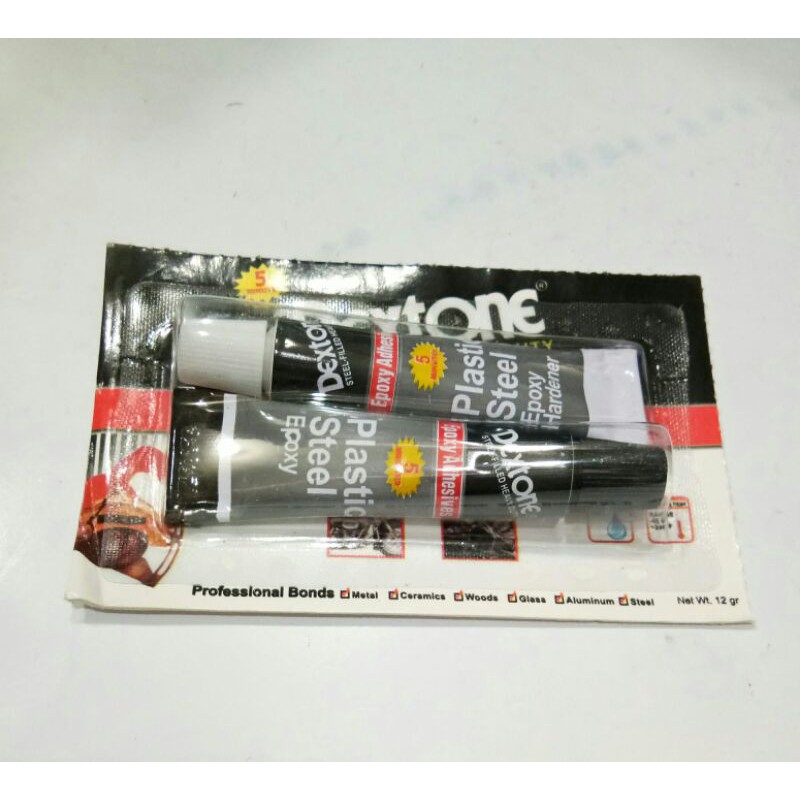 

Lem Epoxy Hitam Putih 5 menit 12g