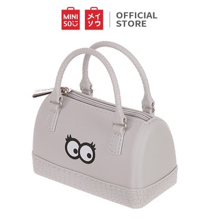 MINISO Dompet koin Tas Kecil Jinjing Eye Mata Silikon Lucu 