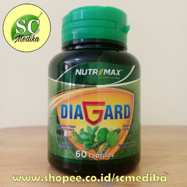 Nutrimax Diagard 60 Kapsul untuk Diabetes
