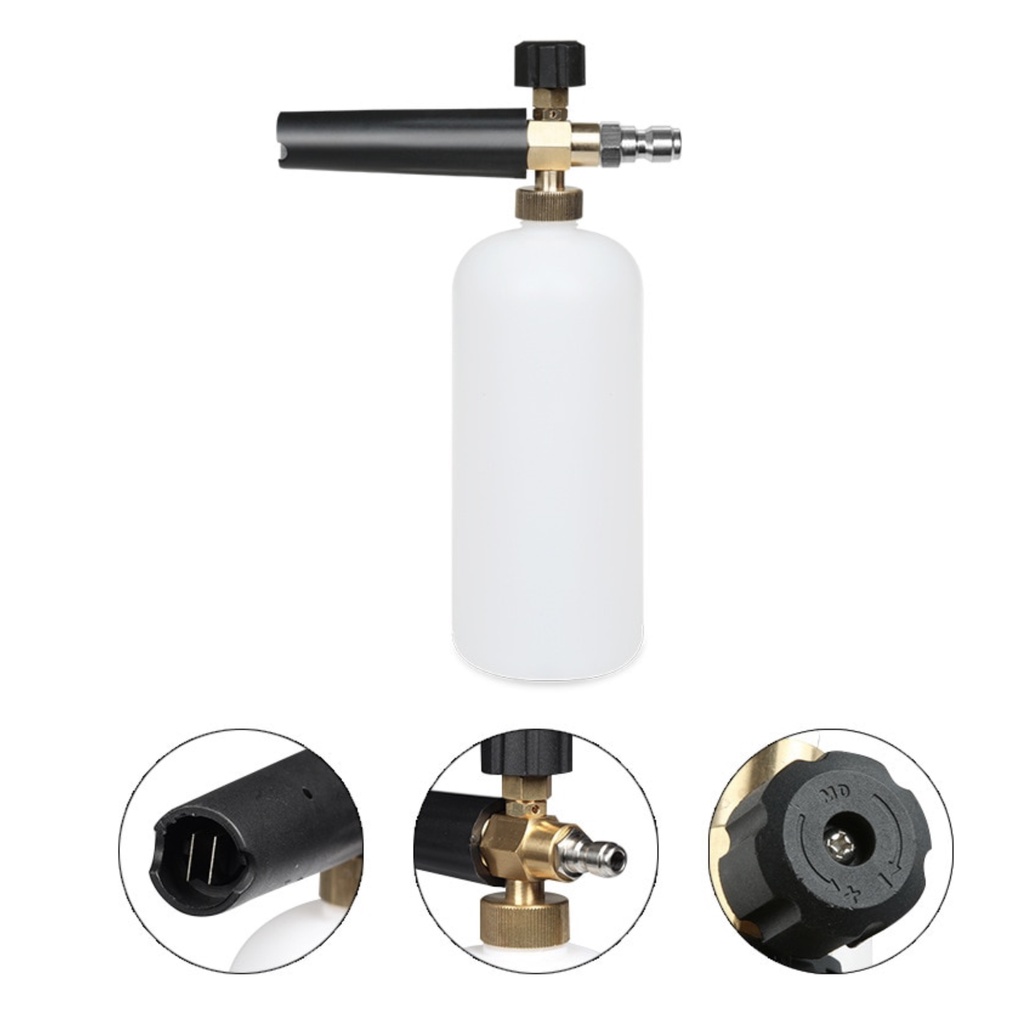 IKURA SFL202 QUICK RELEASE FOAM Lance Tabung Salju Jet Cleaner Cordless Sabun Spray