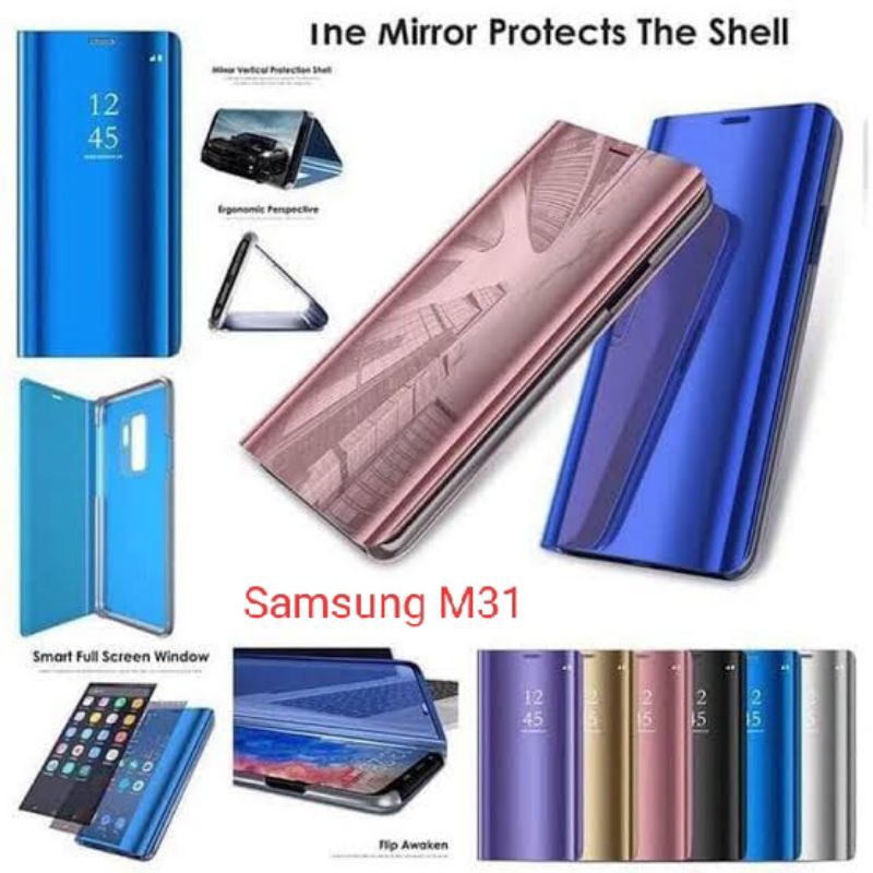 FLIP COVER MIRROR / CLEAR VIEW STANDING SAMSUNG M31