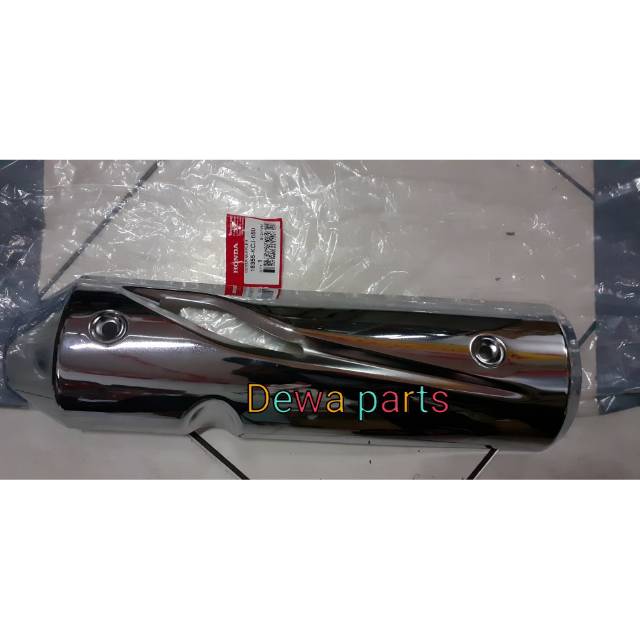 Cover Muffler Atau Cover Knalpot Tiger Revo Lubang Original Ahm Shopee Indonesia