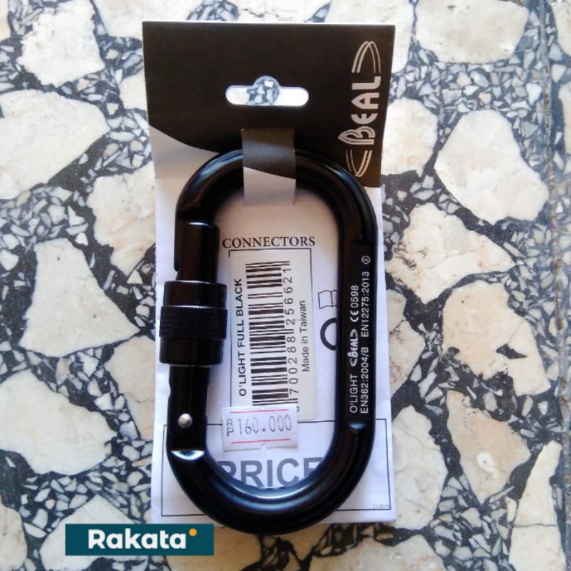 Carabiner Screw Lock BEAL O Light