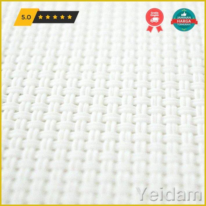 

Kerajinan Tangan Kain Yeidam Vinyi 14 Count Aida- White Free Ongkir