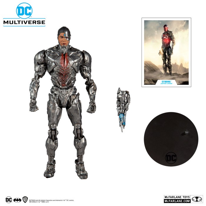 Figure McFarlane DC Multiverse Snyder Justice League - Cyborg