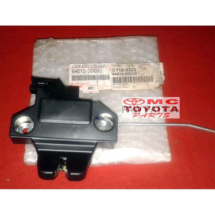 Dijual Kunci Pintu Bagasi / Lock Assy Back Door New Vios Limo 64610-0D030 Limited