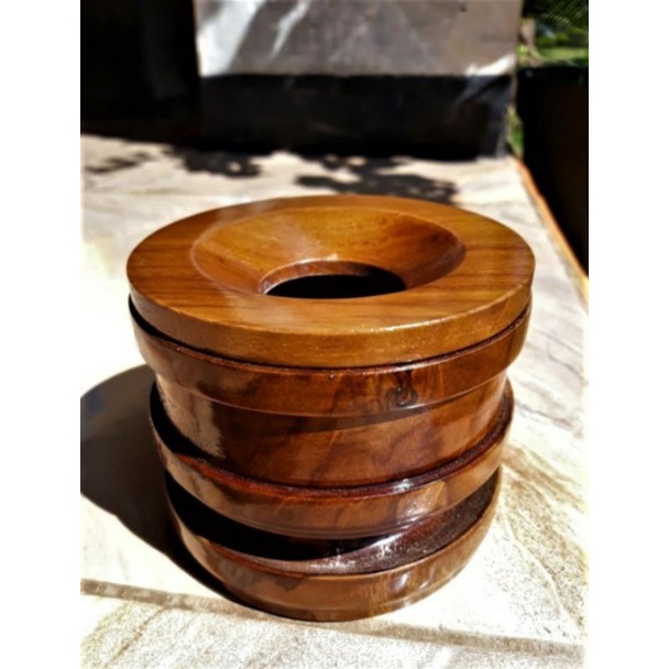 ASBAK KAYU JATI / ASBAK / ASBAK UNIK / KERAJINAN KAYU